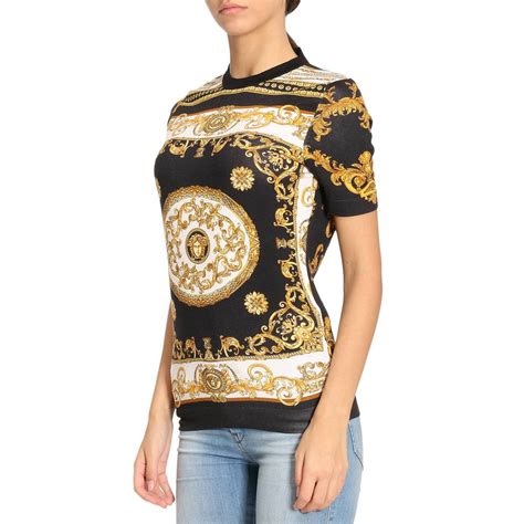 zalando versace donna t shirt|Versace T.